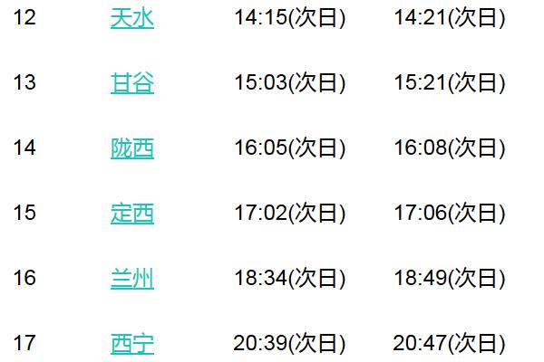 z10z105次列车到站时刻表